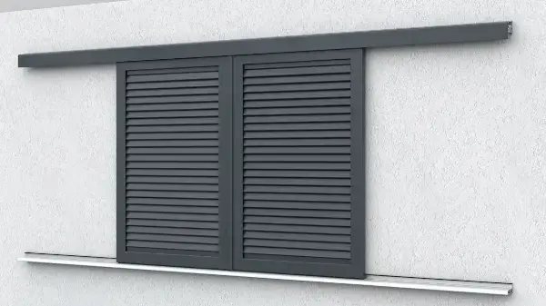 Prikaz kliznih aluminijskih grilja EUX Hera